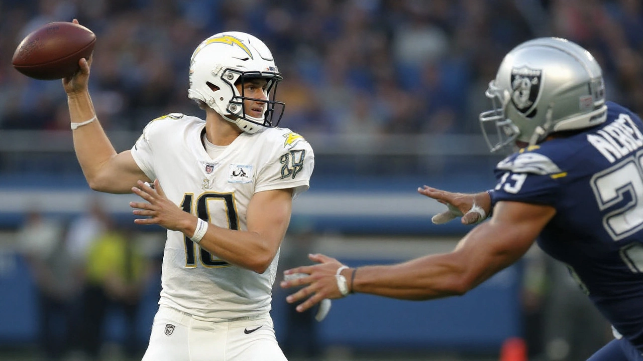 Raiders vs Chargers on Monday Night Football: Herbert’s 60-yard strike seals 20-9 win